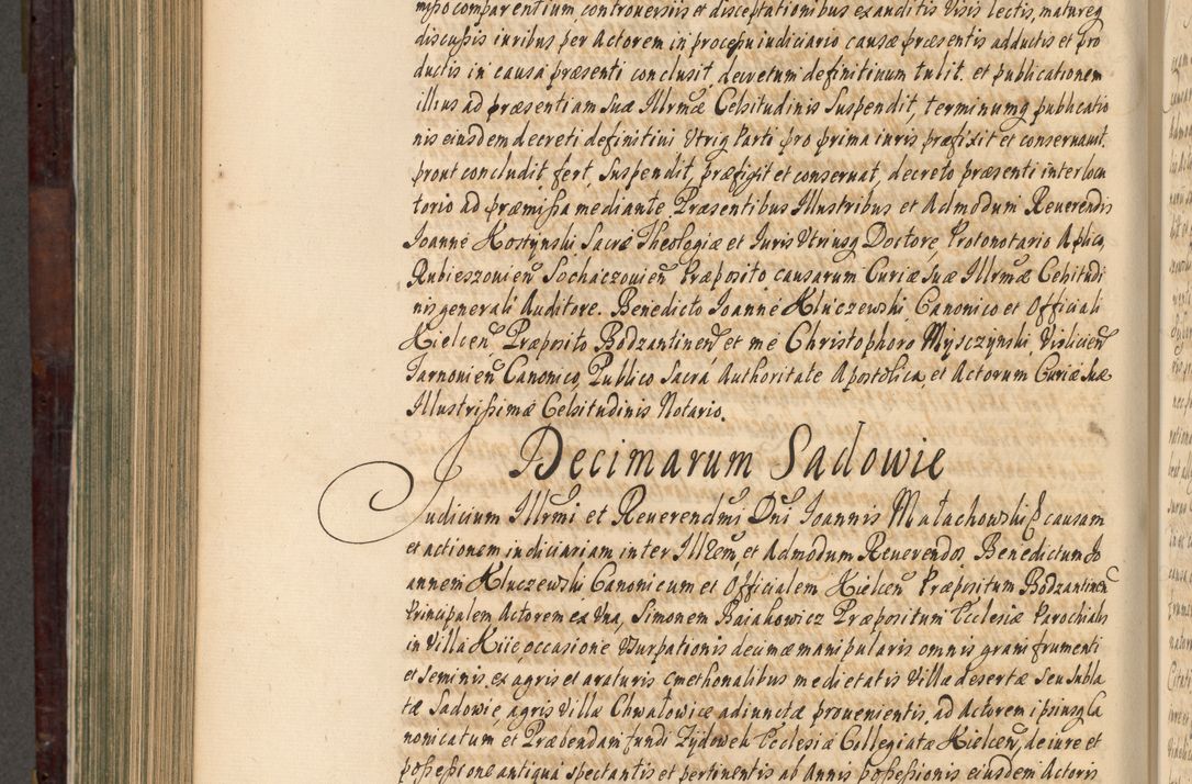 Zdjęcie nr 699 dla obiektu archiwalnego: Acta actorum episscopalium R. D. Joannis Małachowski, episcopi Cracoviensis a die 20 Augusti anni 1681 et 1682 acticatorum. Volumen I