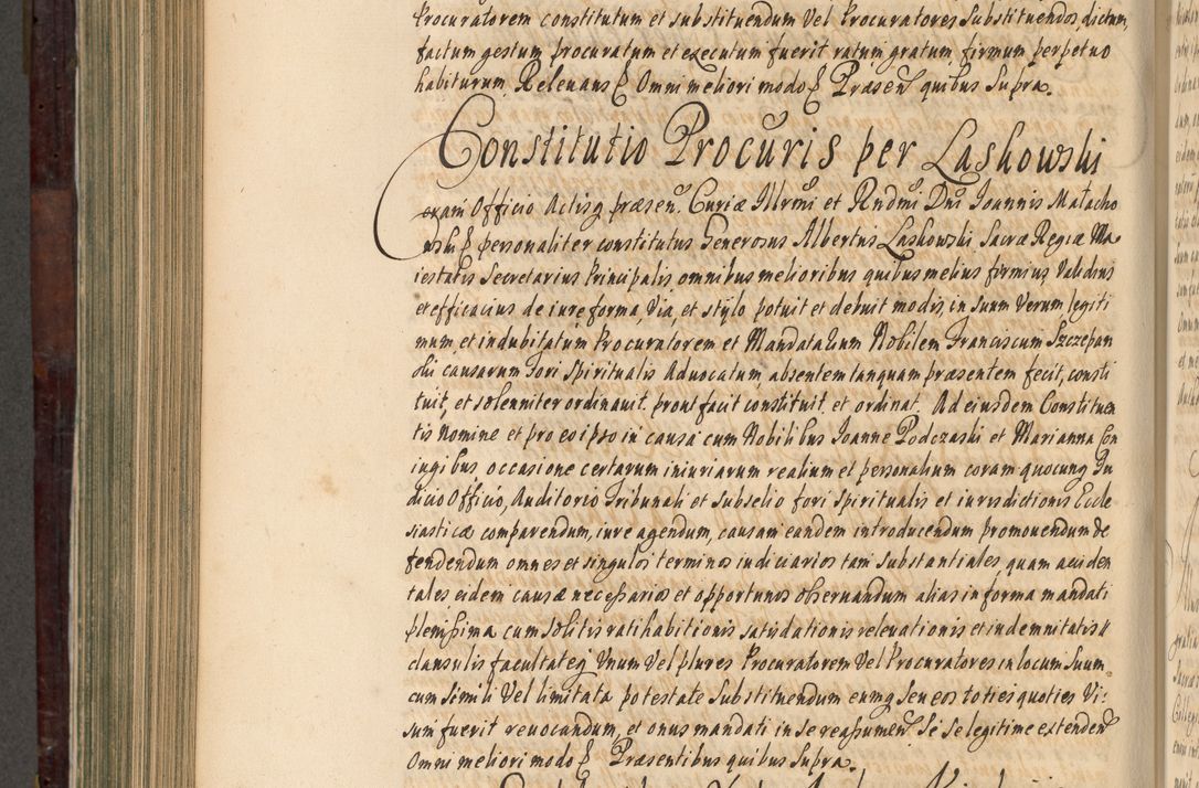 Zdjęcie nr 695 dla obiektu archiwalnego: Acta actorum episscopalium R. D. Joannis Małachowski, episcopi Cracoviensis a die 20 Augusti anni 1681 et 1682 acticatorum. Volumen I