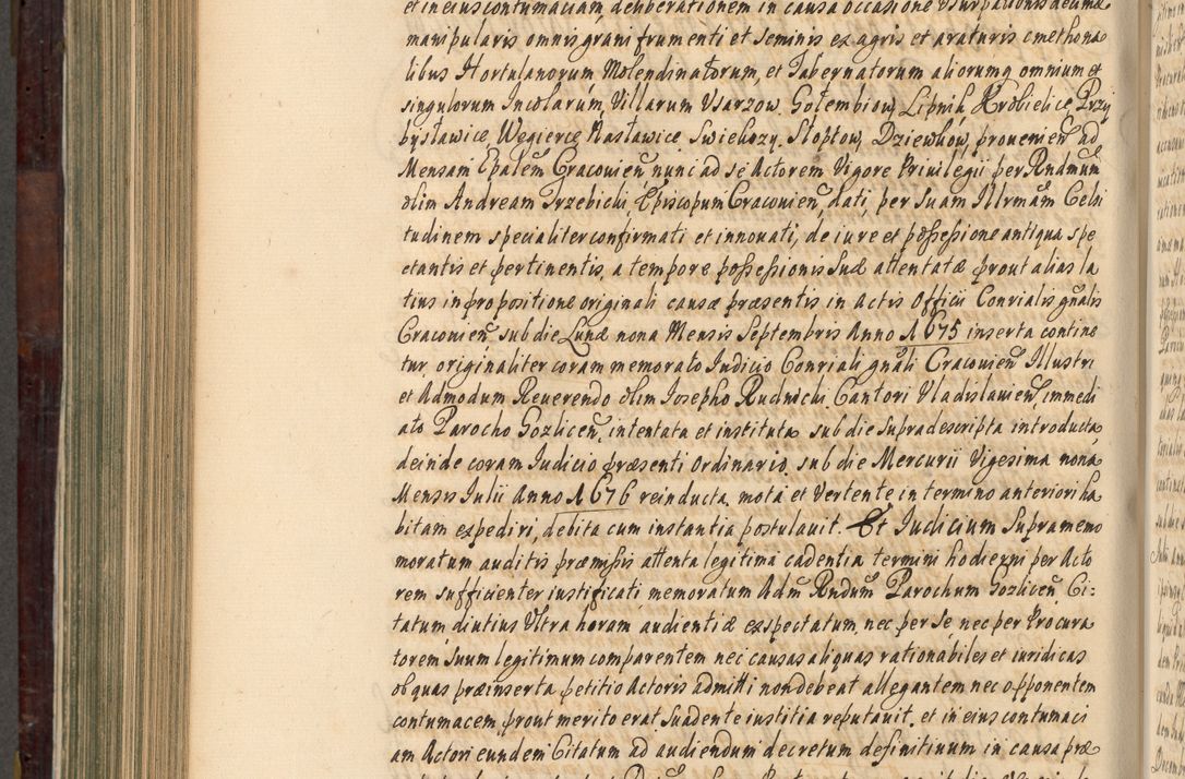 Zdjęcie nr 681 dla obiektu archiwalnego: Acta actorum episscopalium R. D. Joannis Małachowski, episcopi Cracoviensis a die 20 Augusti anni 1681 et 1682 acticatorum. Volumen I