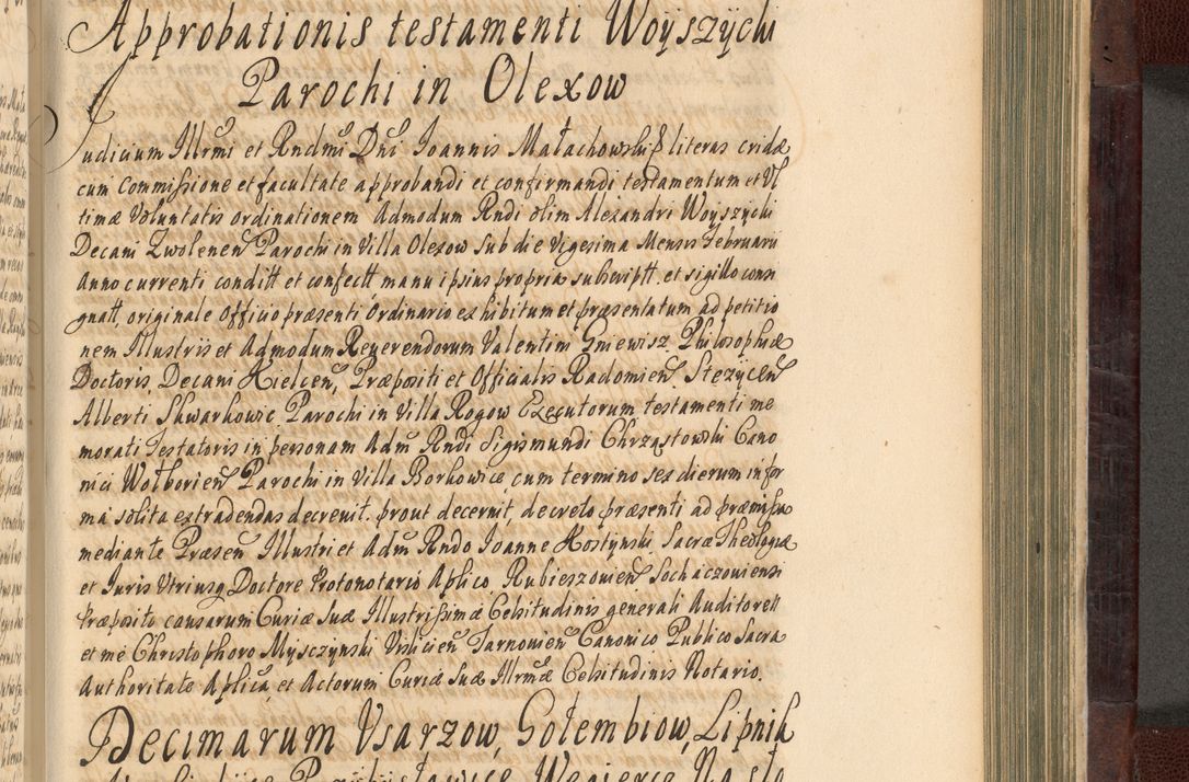 Zdjęcie nr 680 dla obiektu archiwalnego: Acta actorum episscopalium R. D. Joannis Małachowski, episcopi Cracoviensis a die 20 Augusti anni 1681 et 1682 acticatorum. Volumen I