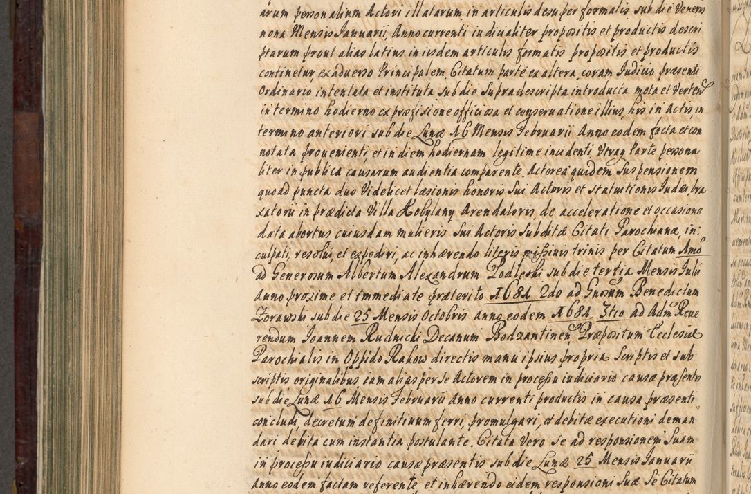 Zdjęcie nr 671 dla obiektu archiwalnego: Acta actorum episscopalium R. D. Joannis Małachowski, episcopi Cracoviensis a die 20 Augusti anni 1681 et 1682 acticatorum. Volumen I