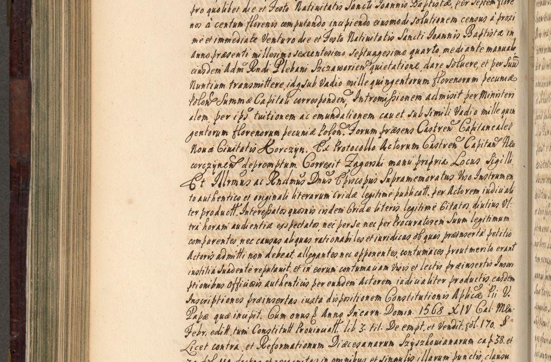 Zdjęcie nr 669 dla obiektu archiwalnego: Acta actorum episscopalium R. D. Joannis Małachowski, episcopi Cracoviensis a die 20 Augusti anni 1681 et 1682 acticatorum. Volumen I