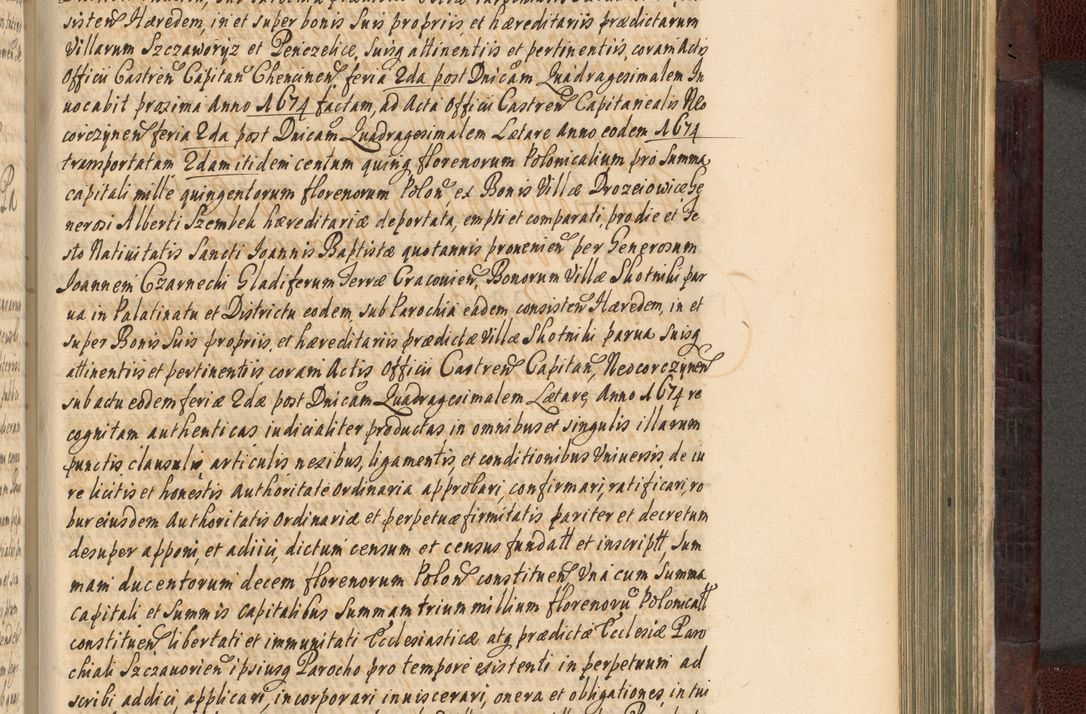 Zdjęcie nr 666 dla obiektu archiwalnego: Acta actorum episscopalium R. D. Joannis Małachowski, episcopi Cracoviensis a die 20 Augusti anni 1681 et 1682 acticatorum. Volumen I