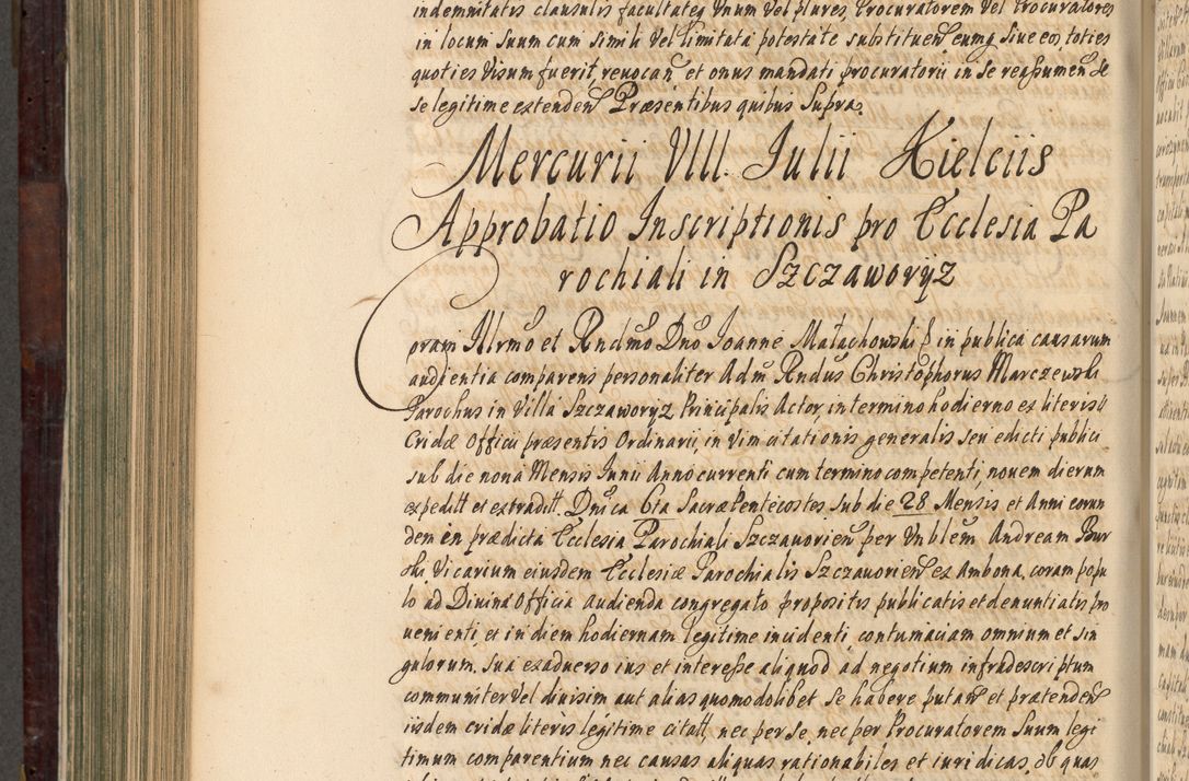 Zdjęcie nr 665 dla obiektu archiwalnego: Acta actorum episscopalium R. D. Joannis Małachowski, episcopi Cracoviensis a die 20 Augusti anni 1681 et 1682 acticatorum. Volumen I