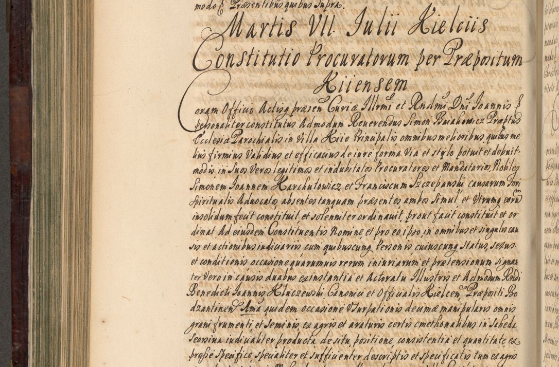 Zdjęcie nr 663 dla obiektu archiwalnego: Acta actorum episscopalium R. D. Joannis Małachowski, episcopi Cracoviensis a die 20 Augusti anni 1681 et 1682 acticatorum. Volumen I
