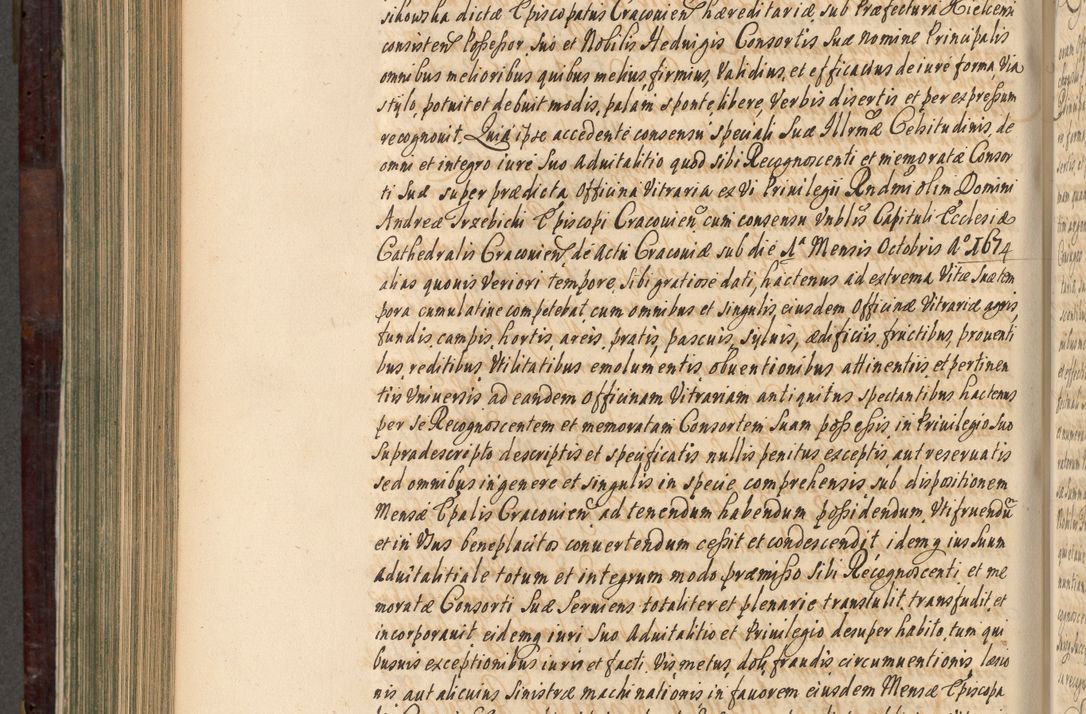 Zdjęcie nr 661 dla obiektu archiwalnego: Acta actorum episscopalium R. D. Joannis Małachowski, episcopi Cracoviensis a die 20 Augusti anni 1681 et 1682 acticatorum. Volumen I
