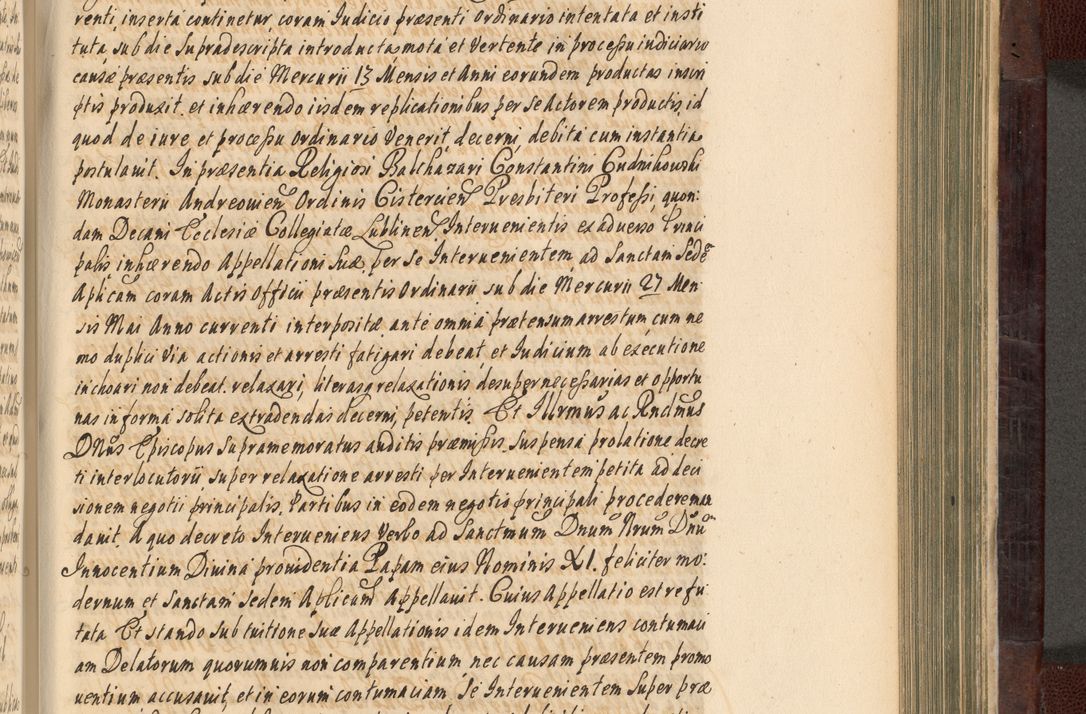 Zdjęcie nr 658 dla obiektu archiwalnego: Acta actorum episscopalium R. D. Joannis Małachowski, episcopi Cracoviensis a die 20 Augusti anni 1681 et 1682 acticatorum. Volumen I