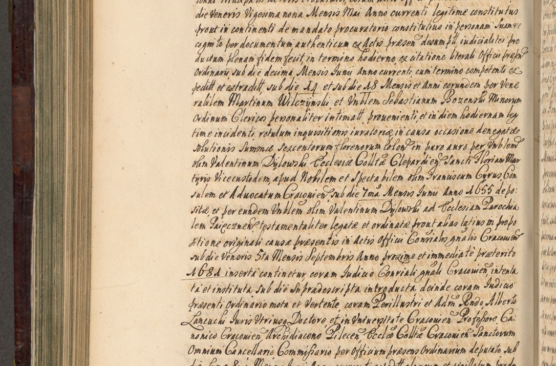 Zdjęcie nr 647 dla obiektu archiwalnego: Acta actorum episscopalium R. D. Joannis Małachowski, episcopi Cracoviensis a die 20 Augusti anni 1681 et 1682 acticatorum. Volumen I