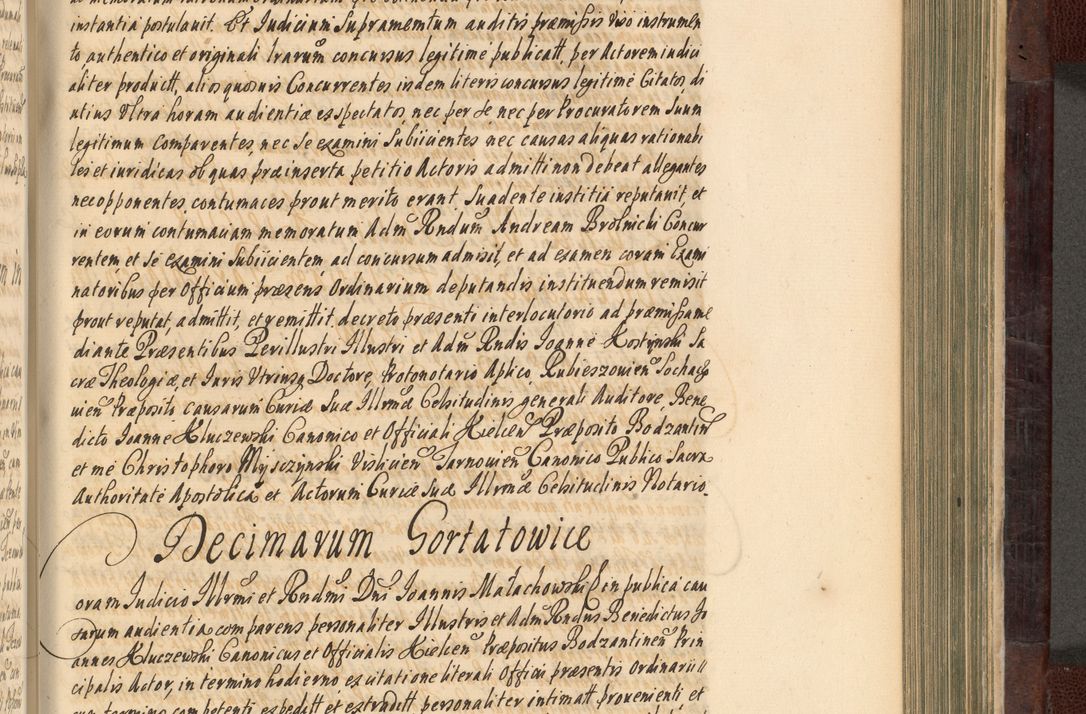 Zdjęcie nr 640 dla obiektu archiwalnego: Acta actorum episscopalium R. D. Joannis Małachowski, episcopi Cracoviensis a die 20 Augusti anni 1681 et 1682 acticatorum. Volumen I