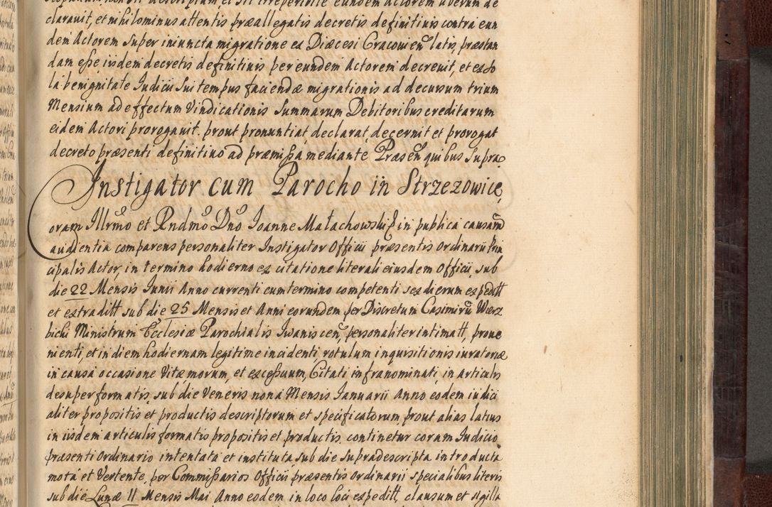 Zdjęcie nr 636 dla obiektu archiwalnego: Acta actorum episscopalium R. D. Joannis Małachowski, episcopi Cracoviensis a die 20 Augusti anni 1681 et 1682 acticatorum. Volumen I