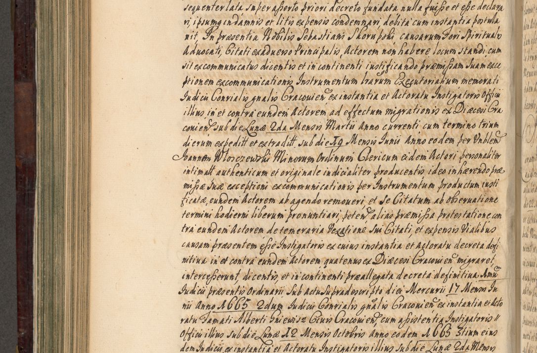 Zdjęcie nr 635 dla obiektu archiwalnego: Acta actorum episscopalium R. D. Joannis Małachowski, episcopi Cracoviensis a die 20 Augusti anni 1681 et 1682 acticatorum. Volumen I