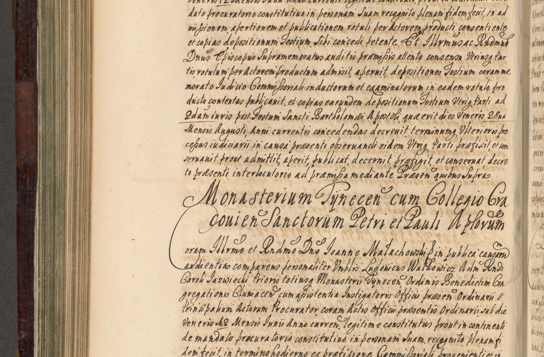 Zdjęcie nr 633 dla obiektu archiwalnego: Acta actorum episscopalium R. D. Joannis Małachowski, episcopi Cracoviensis a die 20 Augusti anni 1681 et 1682 acticatorum. Volumen I