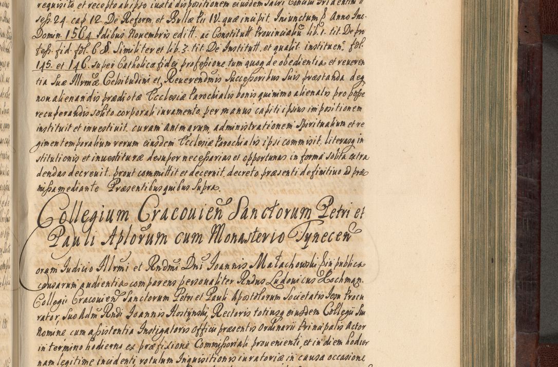 Zdjęcie nr 632 dla obiektu archiwalnego: Acta actorum episscopalium R. D. Joannis Małachowski, episcopi Cracoviensis a die 20 Augusti anni 1681 et 1682 acticatorum. Volumen I