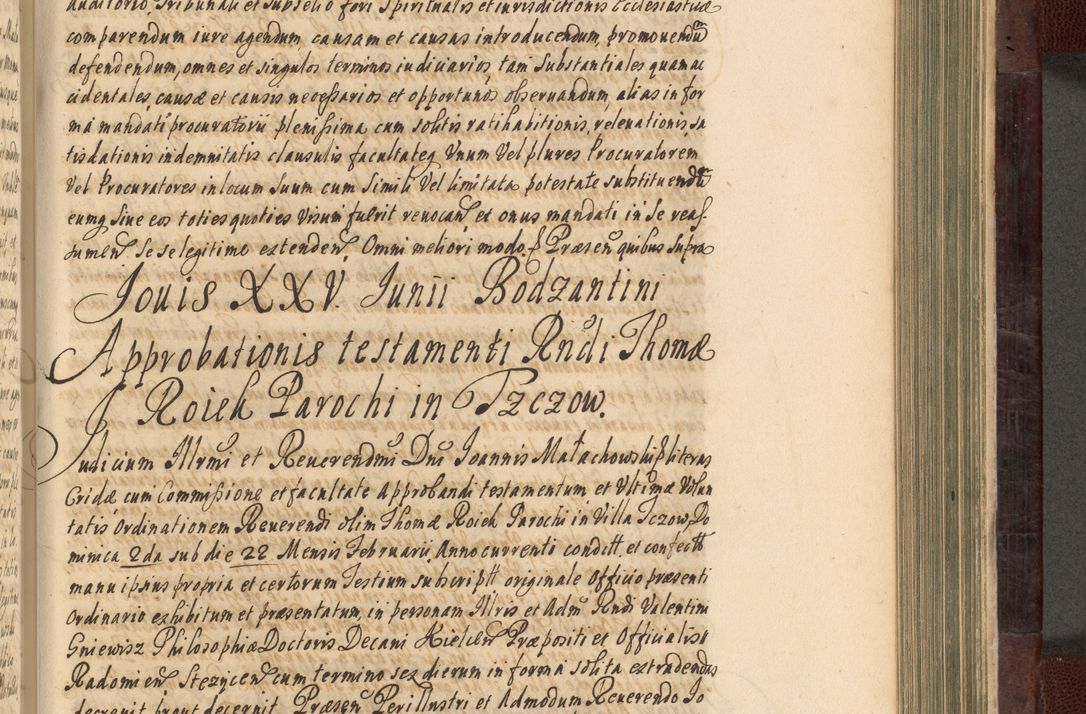 Zdjęcie nr 630 dla obiektu archiwalnego: Acta actorum episscopalium R. D. Joannis Małachowski, episcopi Cracoviensis a die 20 Augusti anni 1681 et 1682 acticatorum. Volumen I