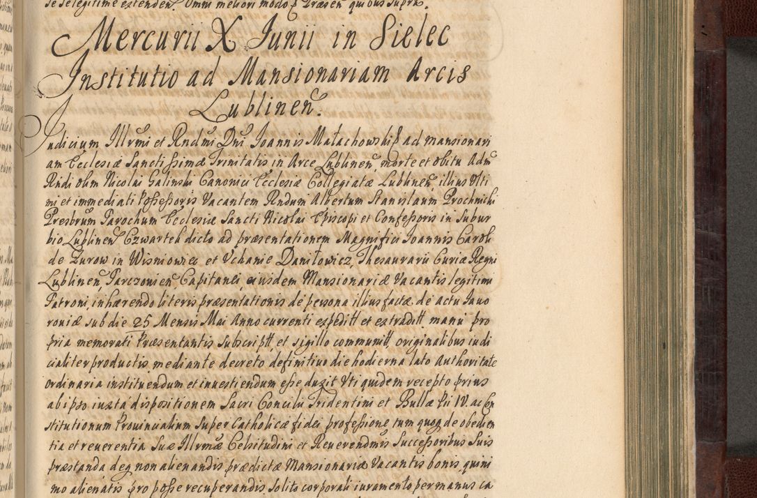 Zdjęcie nr 628 dla obiektu archiwalnego: Acta actorum episscopalium R. D. Joannis Małachowski, episcopi Cracoviensis a die 20 Augusti anni 1681 et 1682 acticatorum. Volumen I