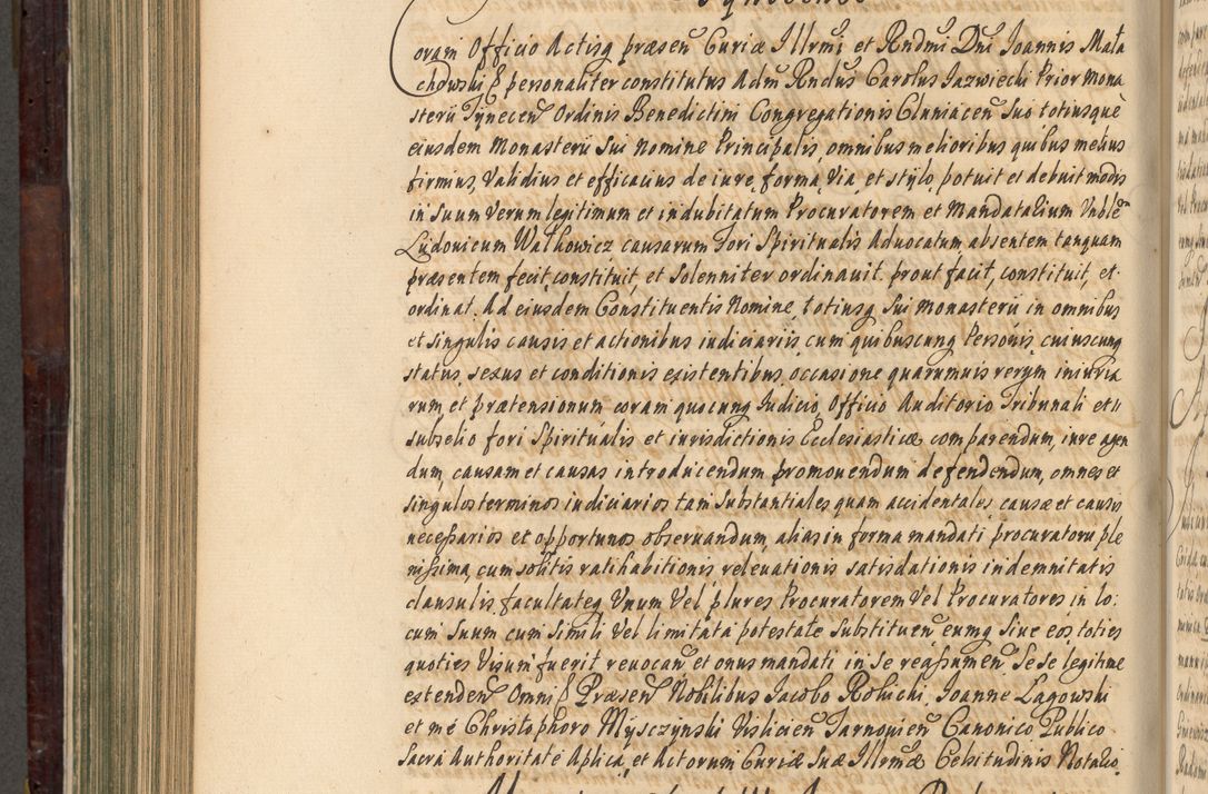 Zdjęcie nr 629 dla obiektu archiwalnego: Acta actorum episscopalium R. D. Joannis Małachowski, episcopi Cracoviensis a die 20 Augusti anni 1681 et 1682 acticatorum. Volumen I
