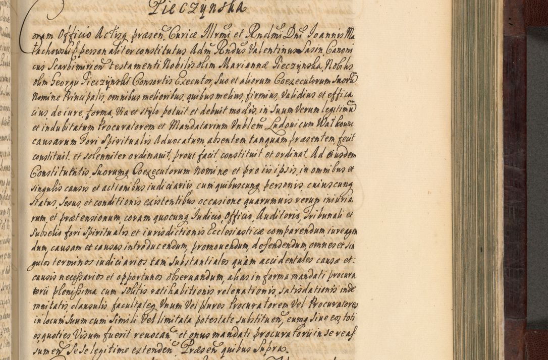 Zdjęcie nr 626 dla obiektu archiwalnego: Acta actorum episscopalium R. D. Joannis Małachowski, episcopi Cracoviensis a die 20 Augusti anni 1681 et 1682 acticatorum. Volumen I