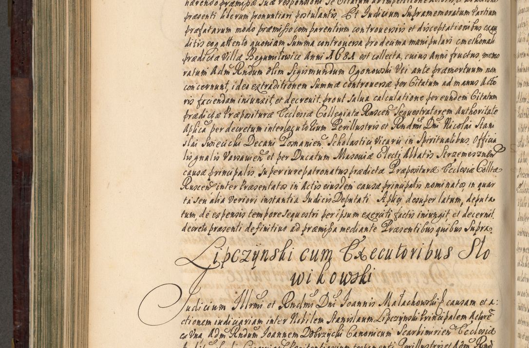 Zdjęcie nr 619 dla obiektu archiwalnego: Acta actorum episscopalium R. D. Joannis Małachowski, episcopi Cracoviensis a die 20 Augusti anni 1681 et 1682 acticatorum. Volumen I