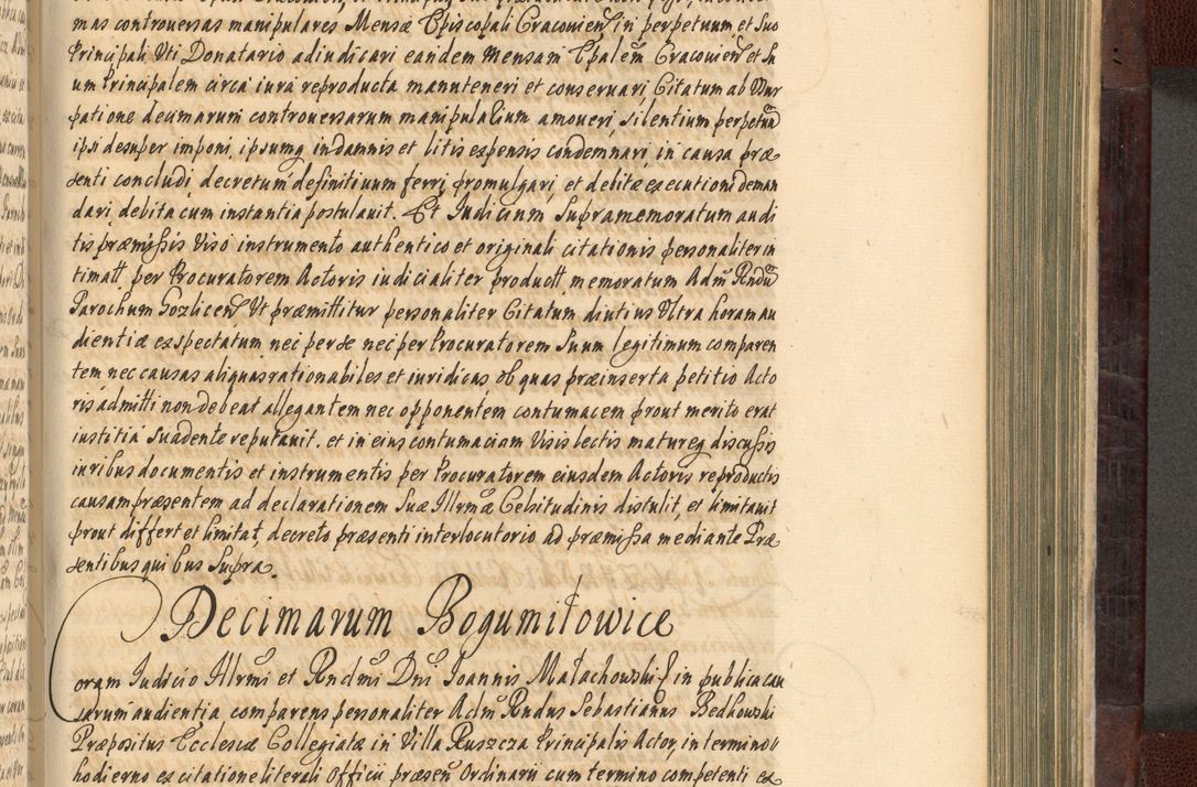Zdjęcie nr 618 dla obiektu archiwalnego: Acta actorum episscopalium R. D. Joannis Małachowski, episcopi Cracoviensis a die 20 Augusti anni 1681 et 1682 acticatorum. Volumen I