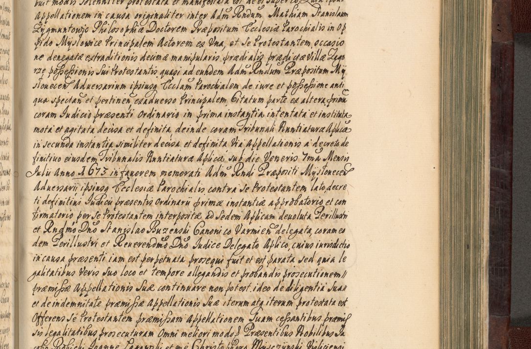 Zdjęcie nr 612 dla obiektu archiwalnego: Acta actorum episscopalium R. D. Joannis Małachowski, episcopi Cracoviensis a die 20 Augusti anni 1681 et 1682 acticatorum. Volumen I