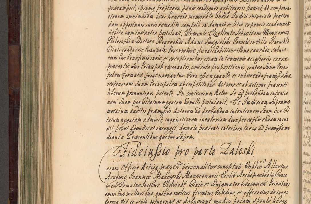 Zdjęcie nr 611 dla obiektu archiwalnego: Acta actorum episscopalium R. D. Joannis Małachowski, episcopi Cracoviensis a die 20 Augusti anni 1681 et 1682 acticatorum. Volumen I
