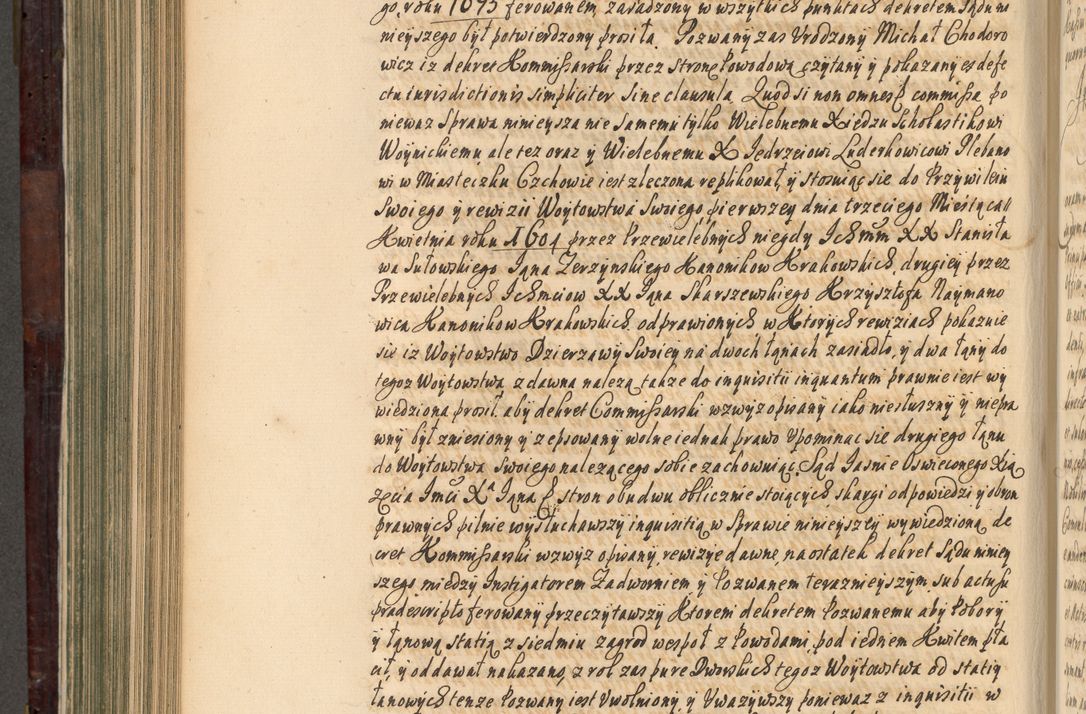 Zdjęcie nr 607 dla obiektu archiwalnego: Acta actorum episscopalium R. D. Joannis Małachowski, episcopi Cracoviensis a die 20 Augusti anni 1681 et 1682 acticatorum. Volumen I
