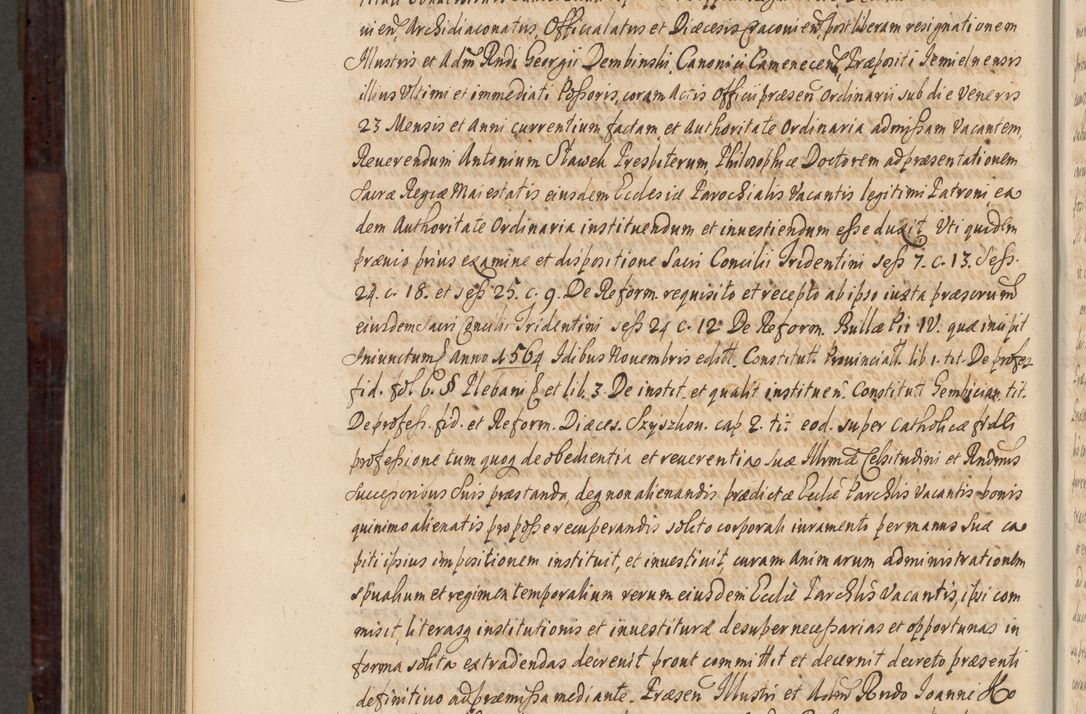Zdjęcie nr 957 dla obiektu archiwalnego: Acta actorum episscopalium R. D. Joannis Małachowski, episcopi Cracoviensis a die 20 Augusti anni 1681 et 1682 acticatorum. Volumen I