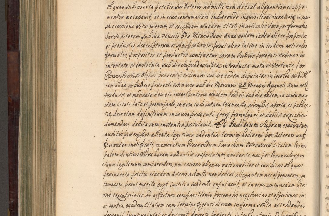 Zdjęcie nr 961 dla obiektu archiwalnego: Acta actorum episscopalium R. D. Joannis Małachowski, episcopi Cracoviensis a die 20 Augusti anni 1681 et 1682 acticatorum. Volumen I
