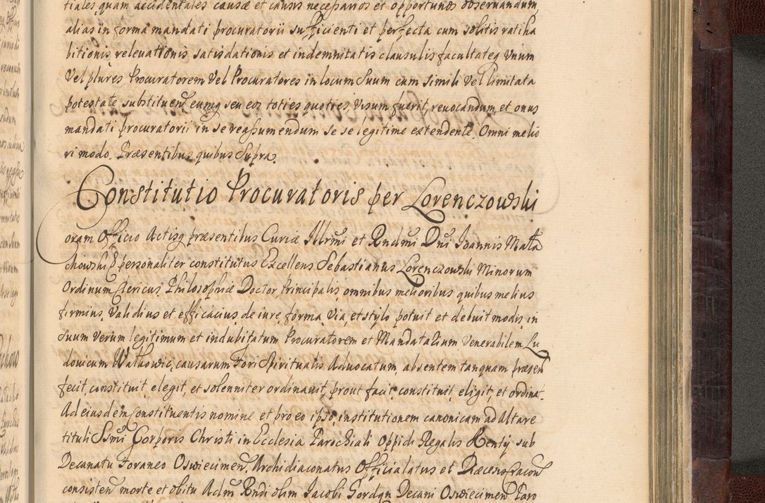 Zdjęcie nr 954 dla obiektu archiwalnego: Acta actorum episscopalium R. D. Joannis Małachowski, episcopi Cracoviensis a die 20 Augusti anni 1681 et 1682 acticatorum. Volumen I