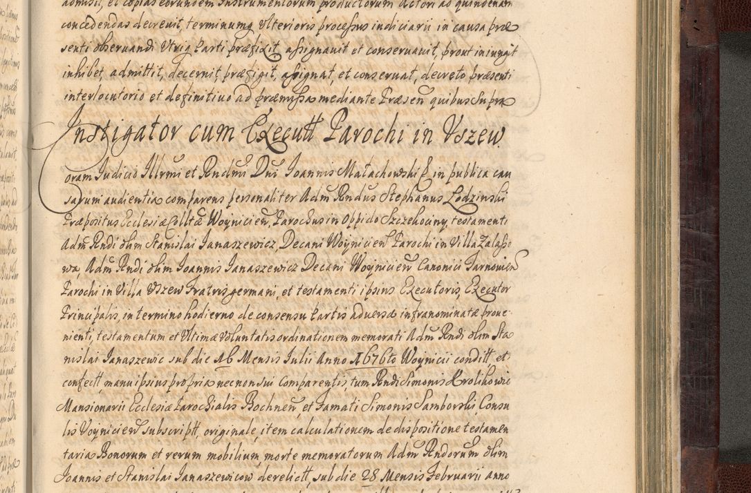 Zdjęcie nr 946 dla obiektu archiwalnego: Acta actorum episscopalium R. D. Joannis Małachowski, episcopi Cracoviensis a die 20 Augusti anni 1681 et 1682 acticatorum. Volumen I
