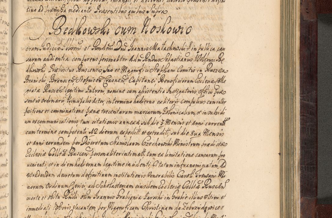 Zdjęcie nr 936 dla obiektu archiwalnego: Acta actorum episscopalium R. D. Joannis Małachowski, episcopi Cracoviensis a die 20 Augusti anni 1681 et 1682 acticatorum. Volumen I