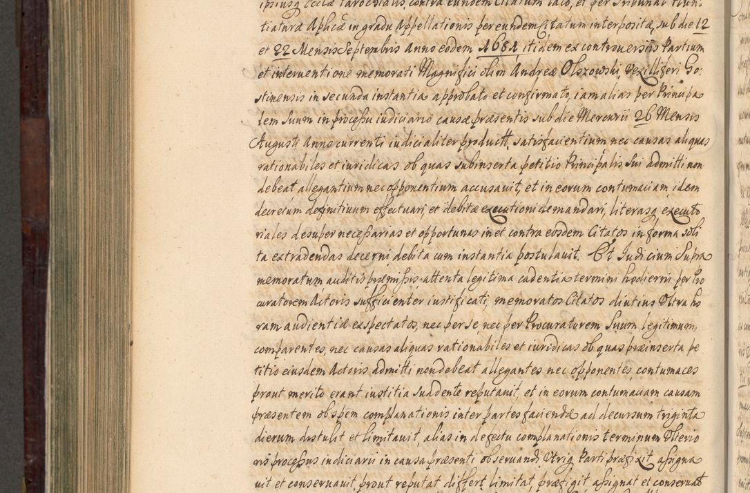 Zdjęcie nr 929 dla obiektu archiwalnego: Acta actorum episscopalium R. D. Joannis Małachowski, episcopi Cracoviensis a die 20 Augusti anni 1681 et 1682 acticatorum. Volumen I