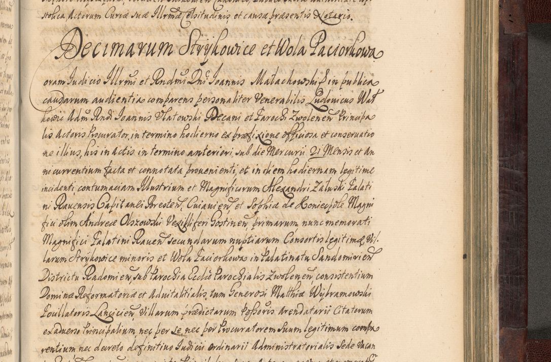 Zdjęcie nr 928 dla obiektu archiwalnego: Acta actorum episscopalium R. D. Joannis Małachowski, episcopi Cracoviensis a die 20 Augusti anni 1681 et 1682 acticatorum. Volumen I