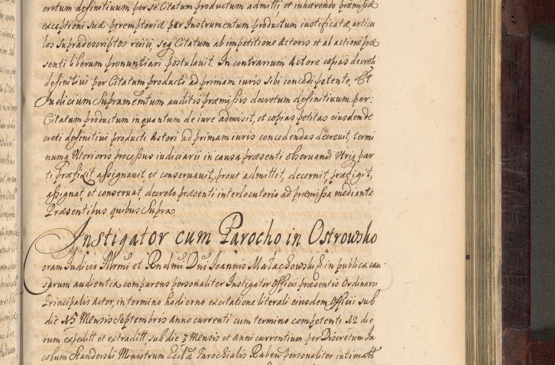 Zdjęcie nr 918 dla obiektu archiwalnego: Acta actorum episscopalium R. D. Joannis Małachowski, episcopi Cracoviensis a die 20 Augusti anni 1681 et 1682 acticatorum. Volumen I