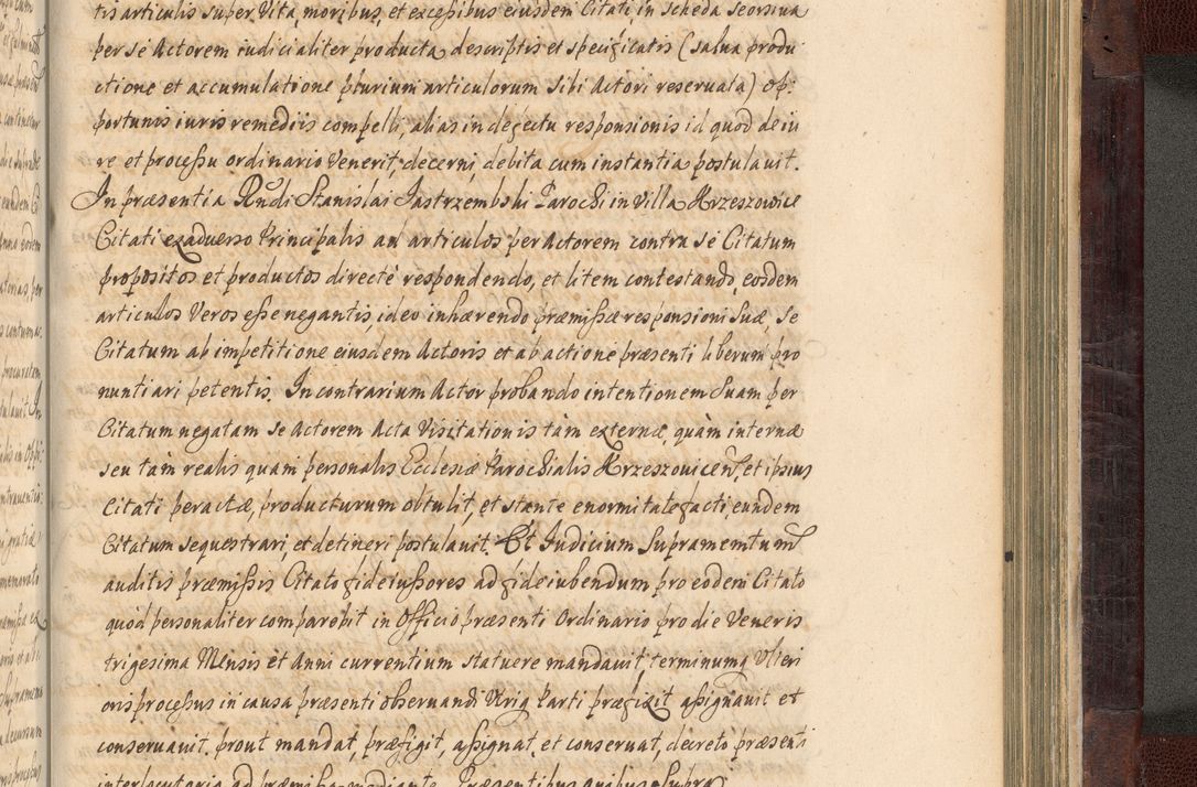 Zdjęcie nr 916 dla obiektu archiwalnego: Acta actorum episscopalium R. D. Joannis Małachowski, episcopi Cracoviensis a die 20 Augusti anni 1681 et 1682 acticatorum. Volumen I