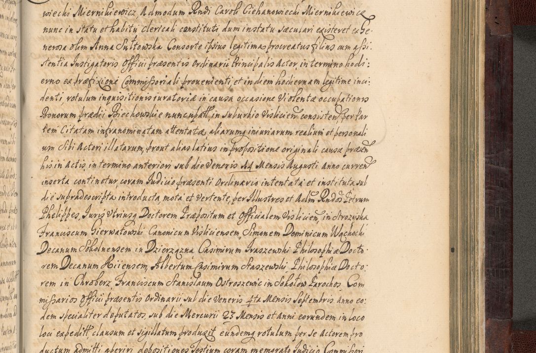 Zdjęcie nr 910 dla obiektu archiwalnego: Acta actorum episscopalium R. D. Joannis Małachowski, episcopi Cracoviensis a die 20 Augusti anni 1681 et 1682 acticatorum. Volumen I