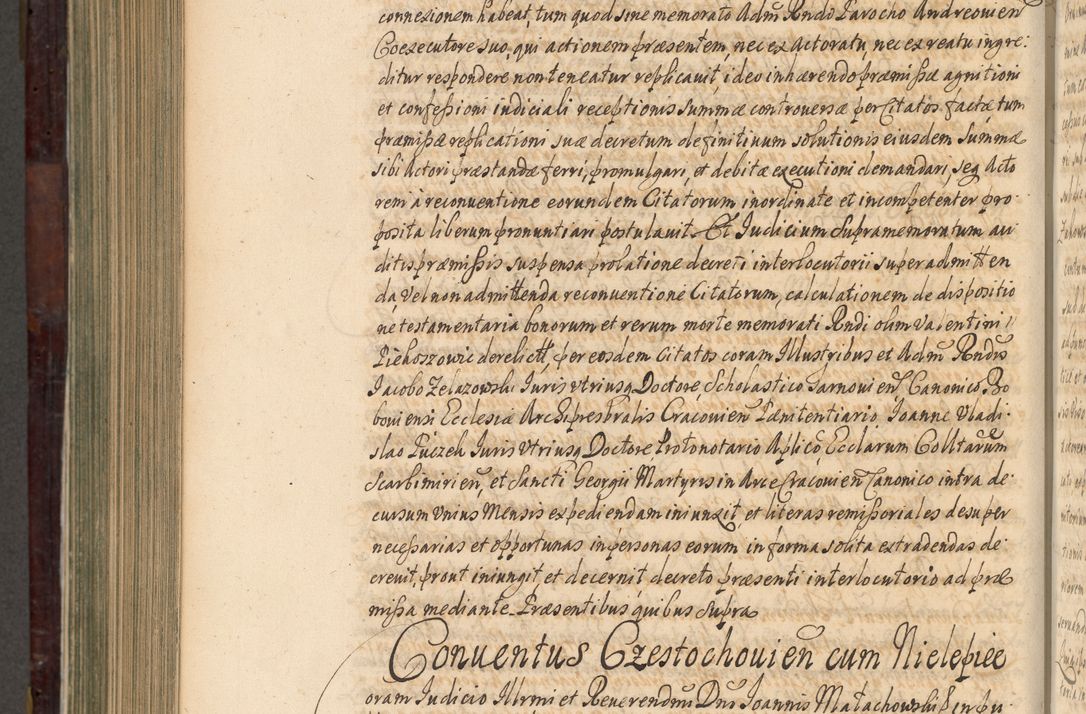 Zdjęcie nr 907 dla obiektu archiwalnego: Acta actorum episscopalium R. D. Joannis Małachowski, episcopi Cracoviensis a die 20 Augusti anni 1681 et 1682 acticatorum. Volumen I
