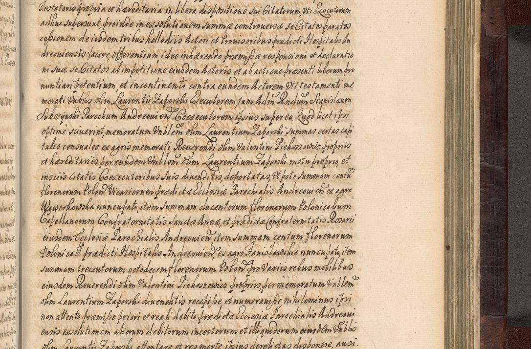 Zdjęcie nr 906 dla obiektu archiwalnego: Acta actorum episscopalium R. D. Joannis Małachowski, episcopi Cracoviensis a die 20 Augusti anni 1681 et 1682 acticatorum. Volumen I