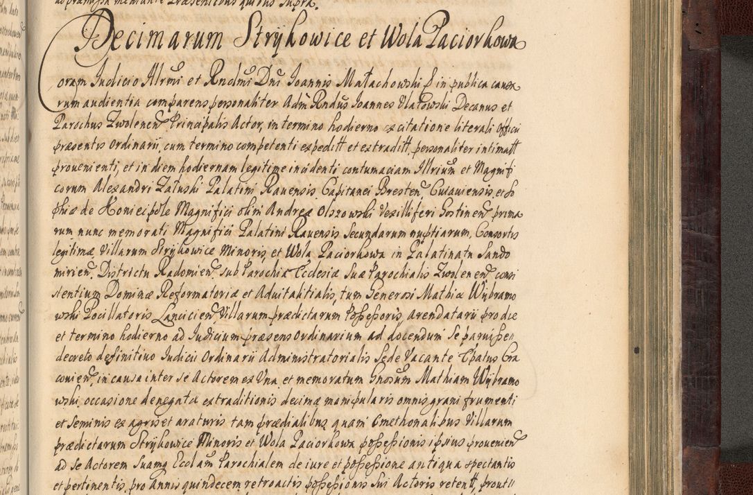 Zdjęcie nr 896 dla obiektu archiwalnego: Acta actorum episscopalium R. D. Joannis Małachowski, episcopi Cracoviensis a die 20 Augusti anni 1681 et 1682 acticatorum. Volumen I