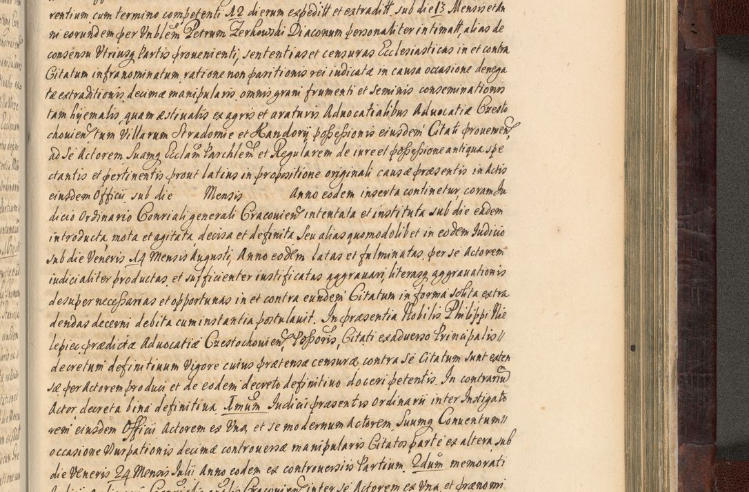 Zdjęcie nr 894 dla obiektu archiwalnego: Acta actorum episscopalium R. D. Joannis Małachowski, episcopi Cracoviensis a die 20 Augusti anni 1681 et 1682 acticatorum. Volumen I