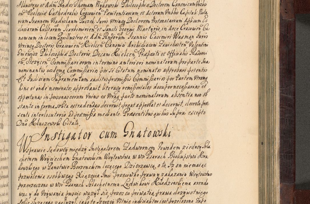 Zdjęcie nr 884 dla obiektu archiwalnego: Acta actorum episscopalium R. D. Joannis Małachowski, episcopi Cracoviensis a die 20 Augusti anni 1681 et 1682 acticatorum. Volumen I