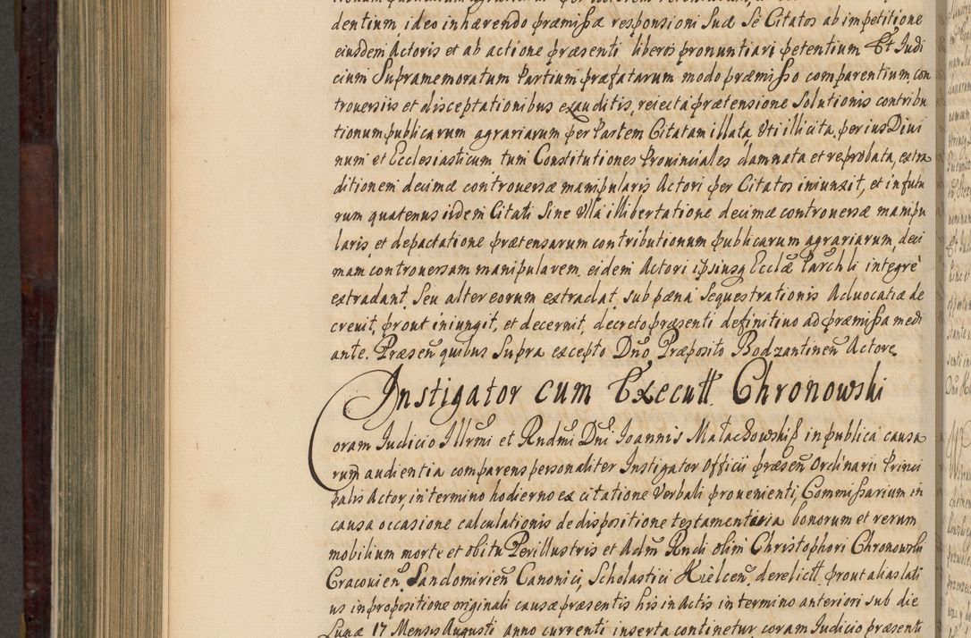 Zdjęcie nr 883 dla obiektu archiwalnego: Acta actorum episscopalium R. D. Joannis Małachowski, episcopi Cracoviensis a die 20 Augusti anni 1681 et 1682 acticatorum. Volumen I