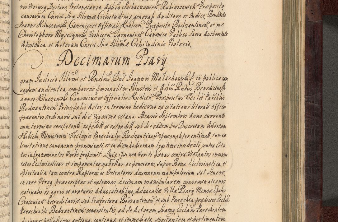 Zdjęcie nr 882 dla obiektu archiwalnego: Acta actorum episscopalium R. D. Joannis Małachowski, episcopi Cracoviensis a die 20 Augusti anni 1681 et 1682 acticatorum. Volumen I
