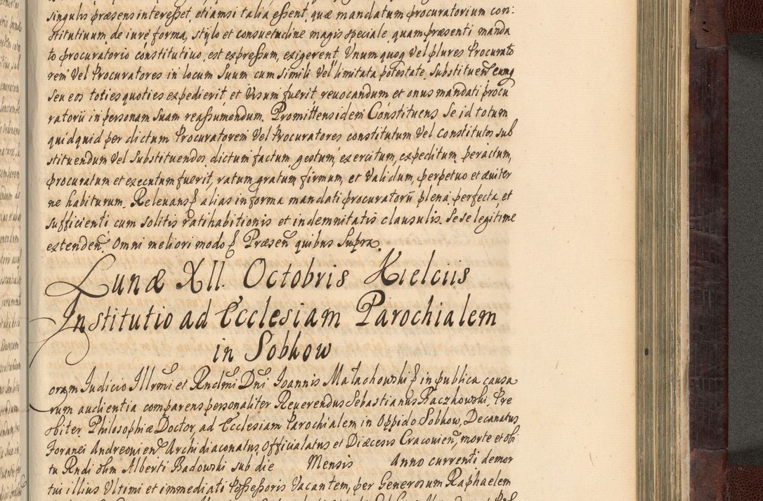 Zdjęcie nr 880 dla obiektu archiwalnego: Acta actorum episscopalium R. D. Joannis Małachowski, episcopi Cracoviensis a die 20 Augusti anni 1681 et 1682 acticatorum. Volumen I