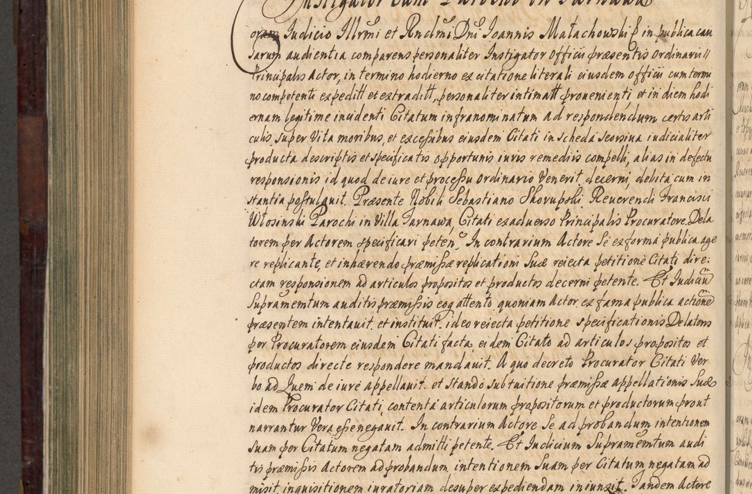 Zdjęcie nr 875 dla obiektu archiwalnego: Acta actorum episscopalium R. D. Joannis Małachowski, episcopi Cracoviensis a die 20 Augusti anni 1681 et 1682 acticatorum. Volumen I