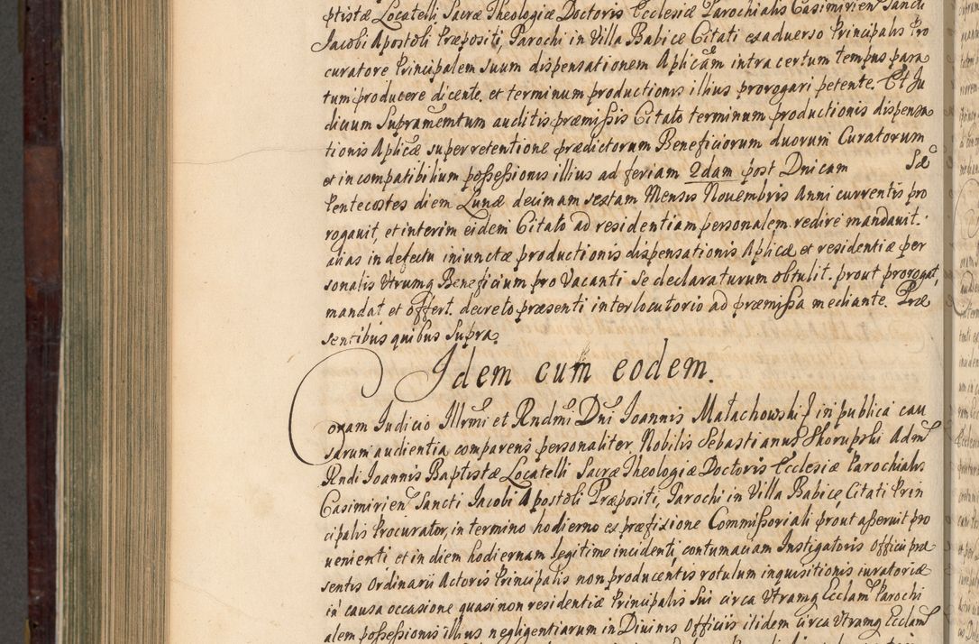Zdjęcie nr 871 dla obiektu archiwalnego: Acta actorum episscopalium R. D. Joannis Małachowski, episcopi Cracoviensis a die 20 Augusti anni 1681 et 1682 acticatorum. Volumen I