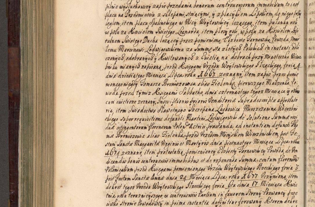 Zdjęcie nr 869 dla obiektu archiwalnego: Acta actorum episscopalium R. D. Joannis Małachowski, episcopi Cracoviensis a die 20 Augusti anni 1681 et 1682 acticatorum. Volumen I
