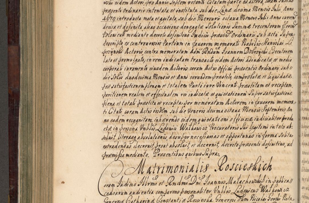 Zdjęcie nr 865 dla obiektu archiwalnego: Acta actorum episscopalium R. D. Joannis Małachowski, episcopi Cracoviensis a die 20 Augusti anni 1681 et 1682 acticatorum. Volumen I