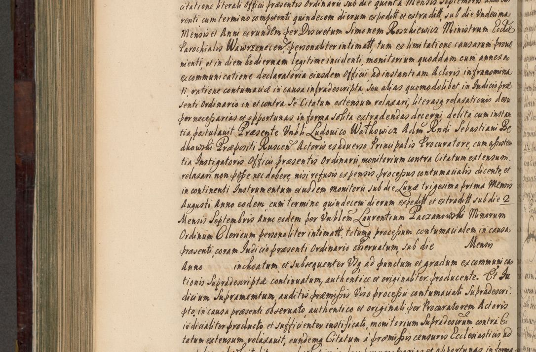 Zdjęcie nr 861 dla obiektu archiwalnego: Acta actorum episscopalium R. D. Joannis Małachowski, episcopi Cracoviensis a die 20 Augusti anni 1681 et 1682 acticatorum. Volumen I