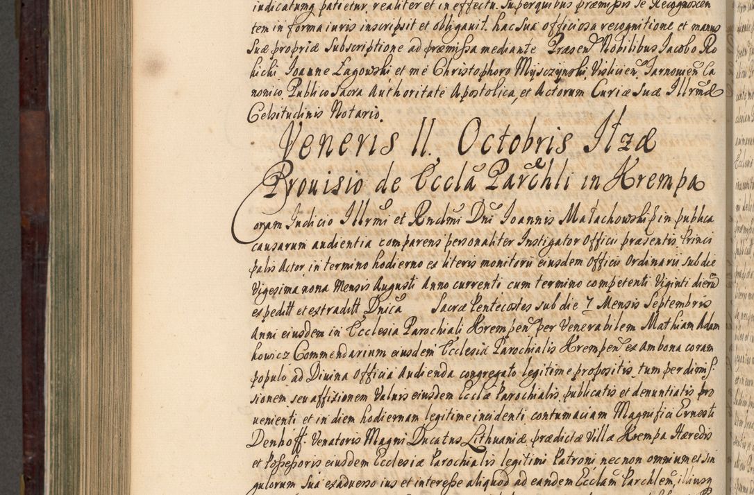 Zdjęcie nr 857 dla obiektu archiwalnego: Acta actorum episscopalium R. D. Joannis Małachowski, episcopi Cracoviensis a die 20 Augusti anni 1681 et 1682 acticatorum. Volumen I